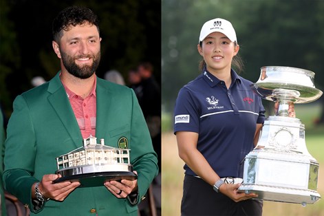 Jon Rahm and Ruoning