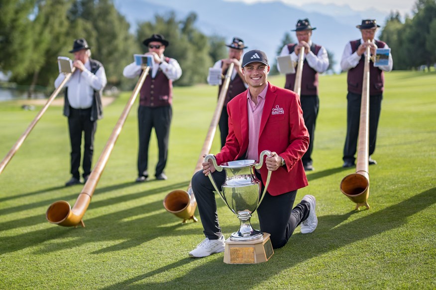 Ludvig Aberg wins the 2023 Omega European Masters