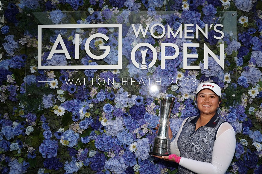 Lilia Vu is the 2023 AIG Women's Open Champion