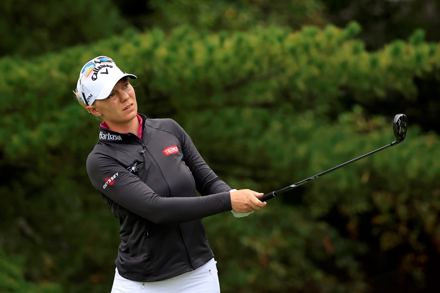 Madelene Sagstrom uses Callaway Apex UW hybrids