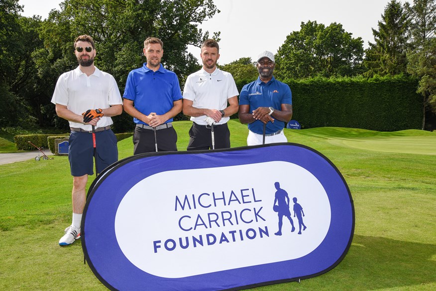 Michael Carrick Foundation Golf Day: Michael Carrick's team consisting of Jonathan Woodgate, Andrew Cole & Liam Fray