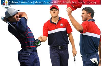 Who are the 12 players in Team USA for the 2023 Ryder Cup?