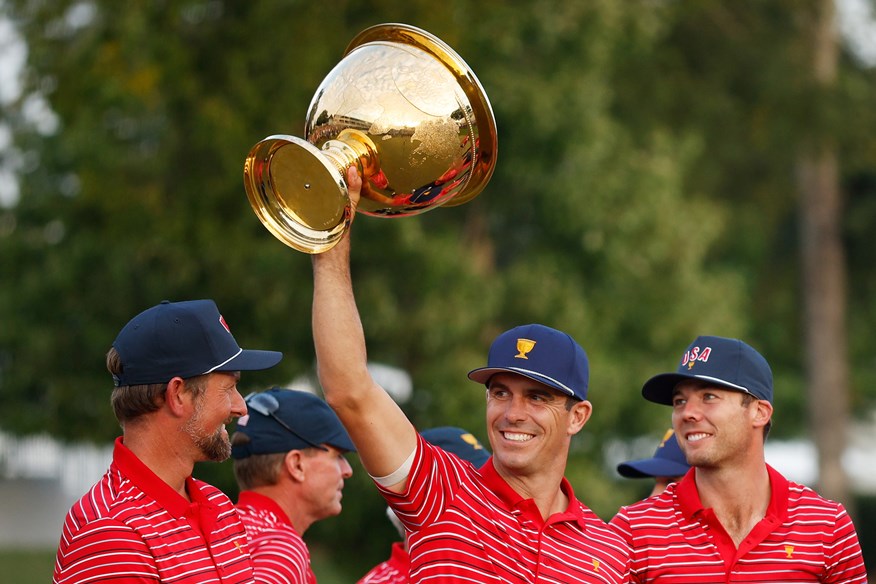 Billy Horschel was part of the winning Presidents Cup team in 2022.