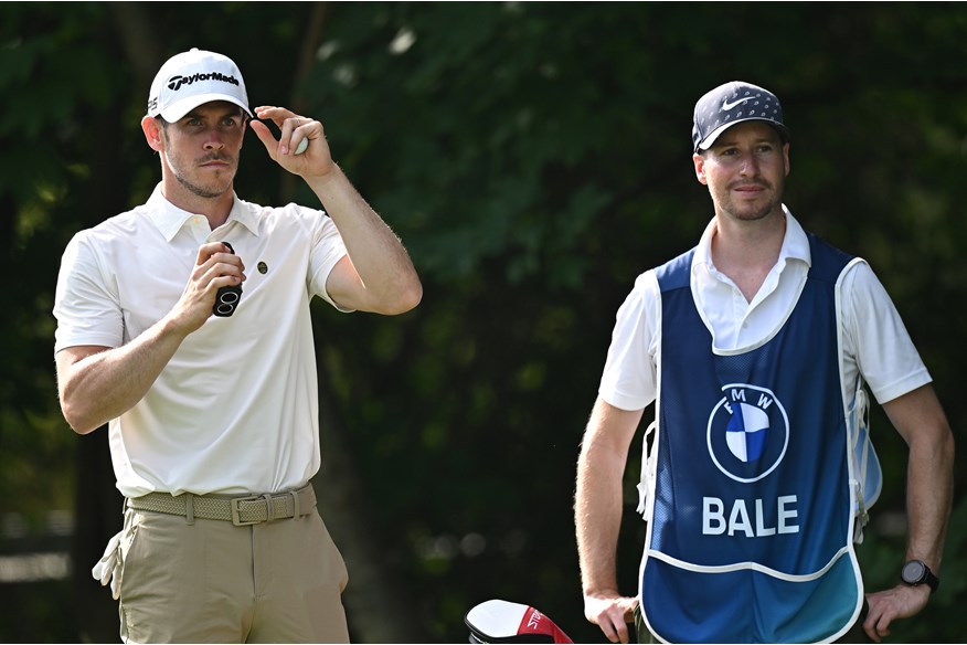 Gareth Bale played in the 2023 BMW PGA Championship Pro-Am at Wentworth.