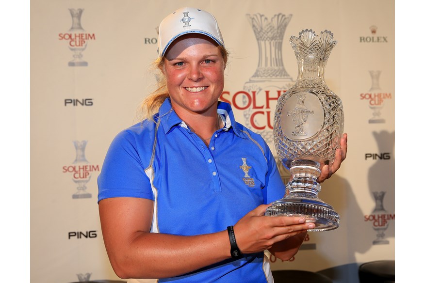 Caroline Hedwall will compete in the 2023 Solheim Cup