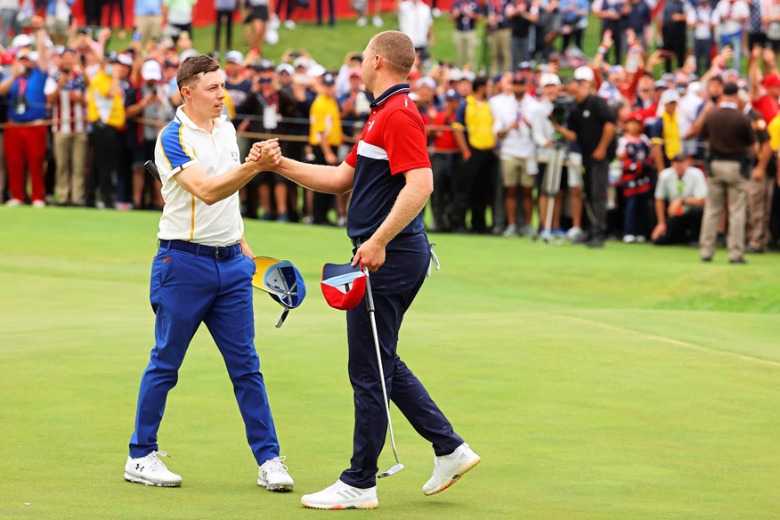 Matt Fitzpatrick lost an epic singles match against Daniel Berger at Whistling Straits.