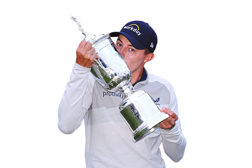 Matt Fitzpatrick won the 2022 US Open at Brookline.