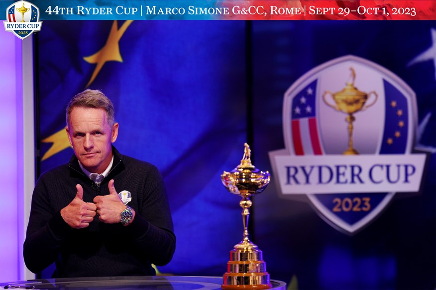 Which pairings will Luke Donald select?