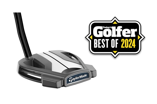 The TaylorMade Spider Tour X Putter with a Today's Golfer Best of 2024 badge