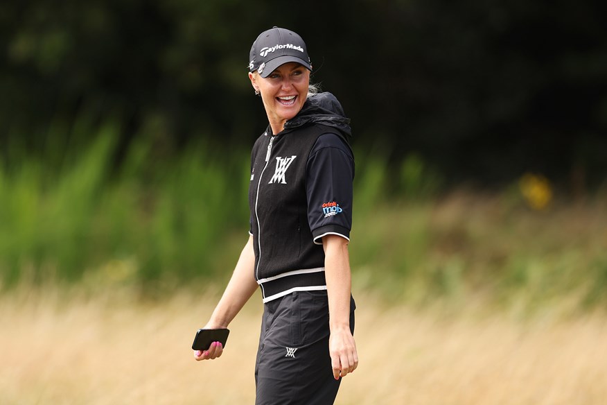 Iona Stephen would love to see Charley Hull play the social media poster who claimed he could finish in the top 20 on the LPGA every week.