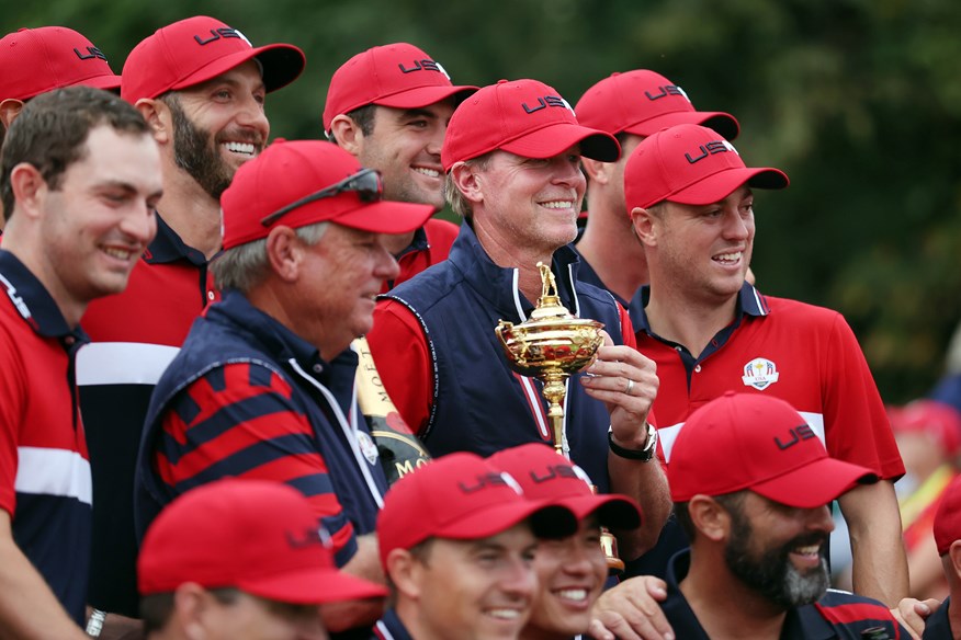 Steve Stricker captained USA to Ryder Cup glory in 2021