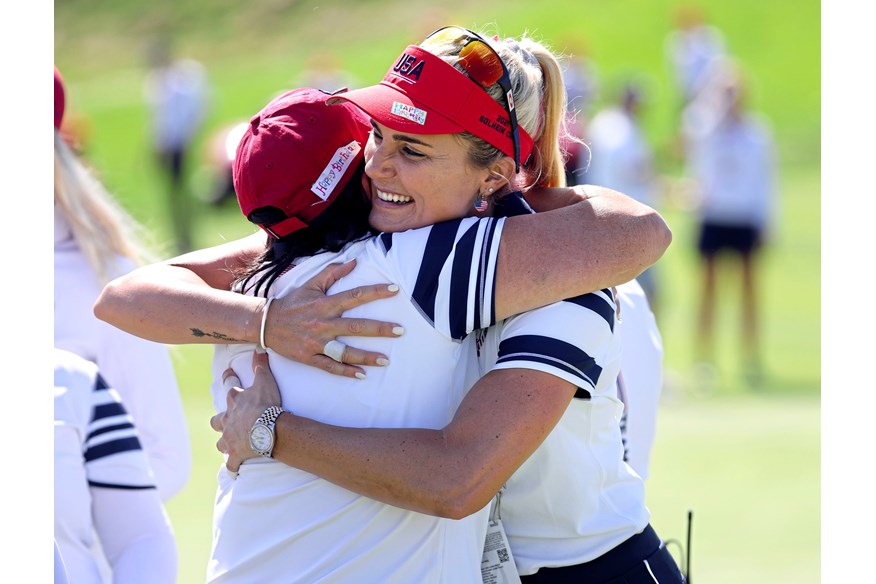 Lexi Thompson at the 2021 Solheim Cup