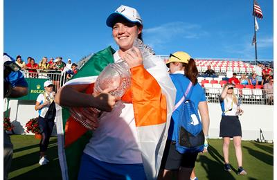 Leona Maguire looking to stay unbeaten in the Solheim Cup