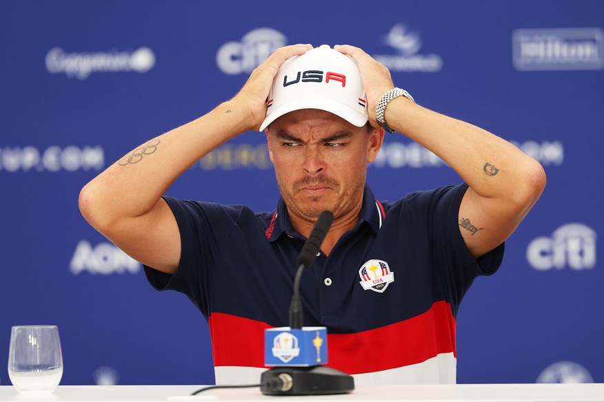 Rickie Fowler isn't planning to take up pole vault, despite a friendship with Mondo Duplantis.