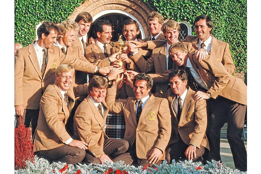 Tony Jacklin captained Europe to victory at the 1985 Ryder Cup