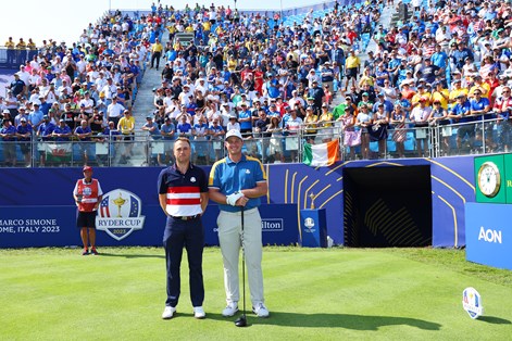 Justin Thomas faced off against Sepp Straka.