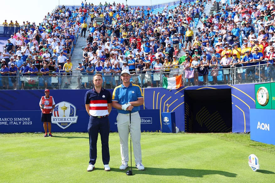 Justin Thomas faced off against Sepp Straka.