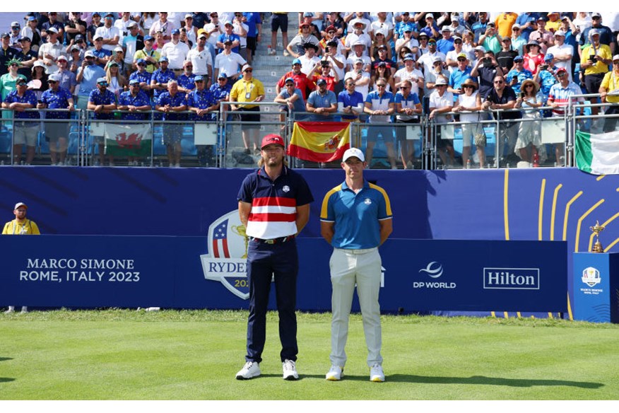 Rory McIlroy was drawn against rookie Sam Burns.