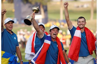 Viktor Hovland was one of Europe's star performers.