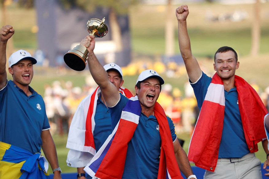 Viktor Hovland was one of Europe's star performers.