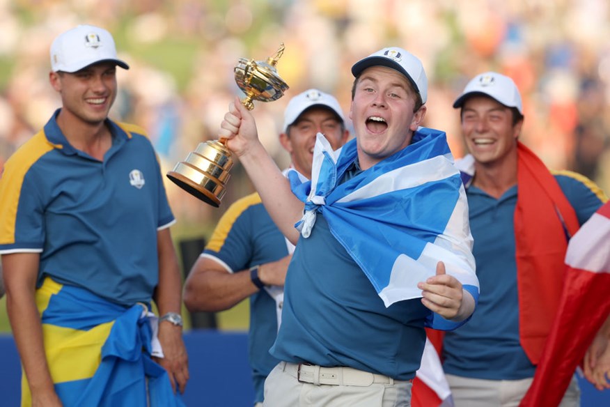 Scotland's Bob MacIntyre won two-and-a-half-points on his Ryder Cup debut.