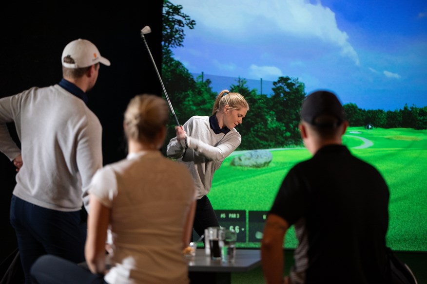 Simulated golf is a great way to break down participation barriers