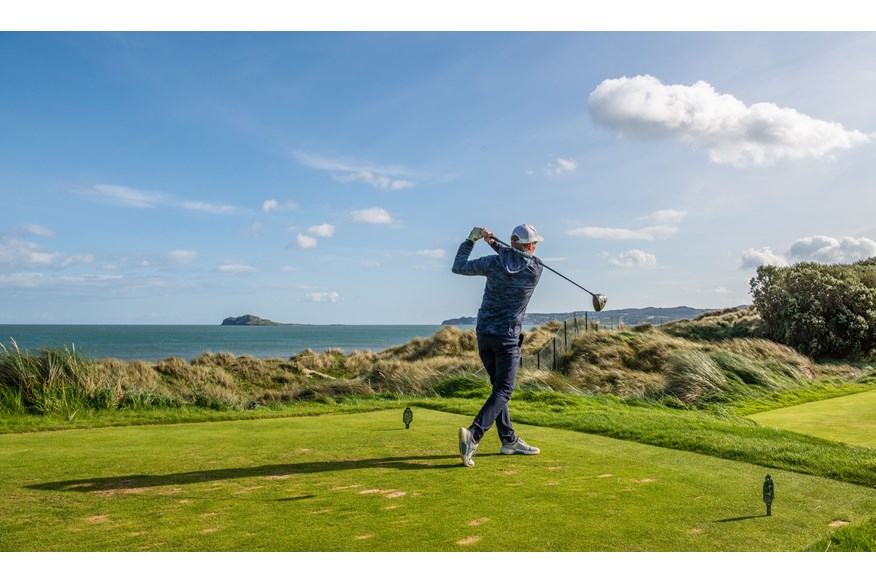 Picture perfect views from the new elevated tees