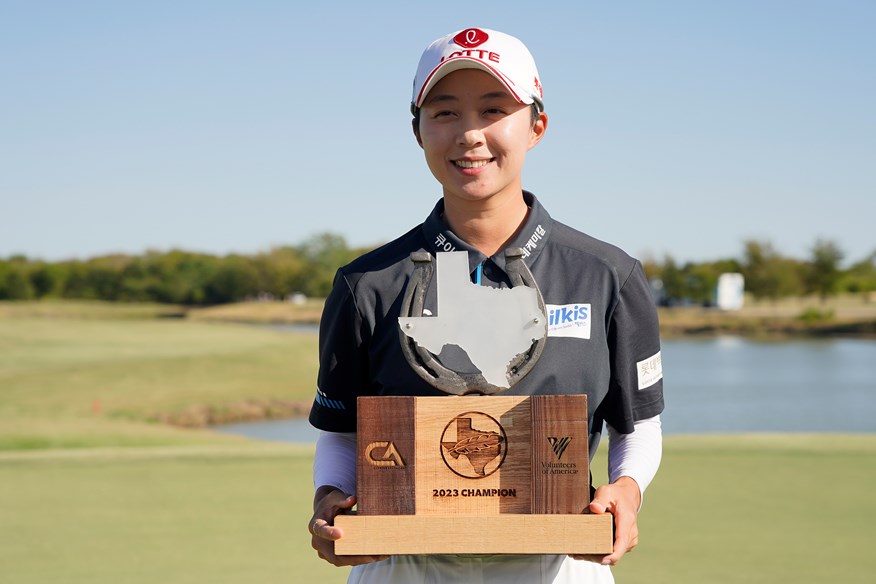 Hyo Joo Kim won the 2023 Volunteers of America Classic