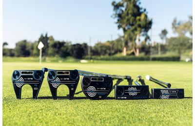 The whole Odyssey Ai-One Putter family