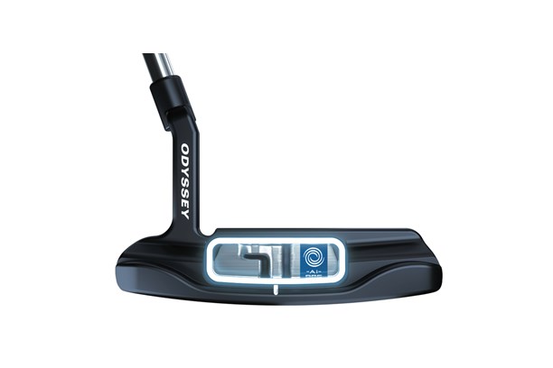 The Ai-window on the back of the Odyssey Ai-One putters