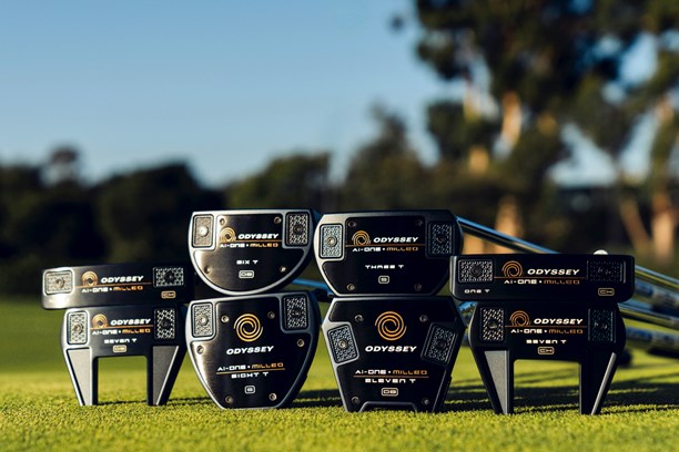 Each model within the Odyssey Ai-One Milled putter family