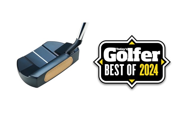 The Odyssey AI-One Milled Three T Putter with a Today's Golfer Best of 2024 badge