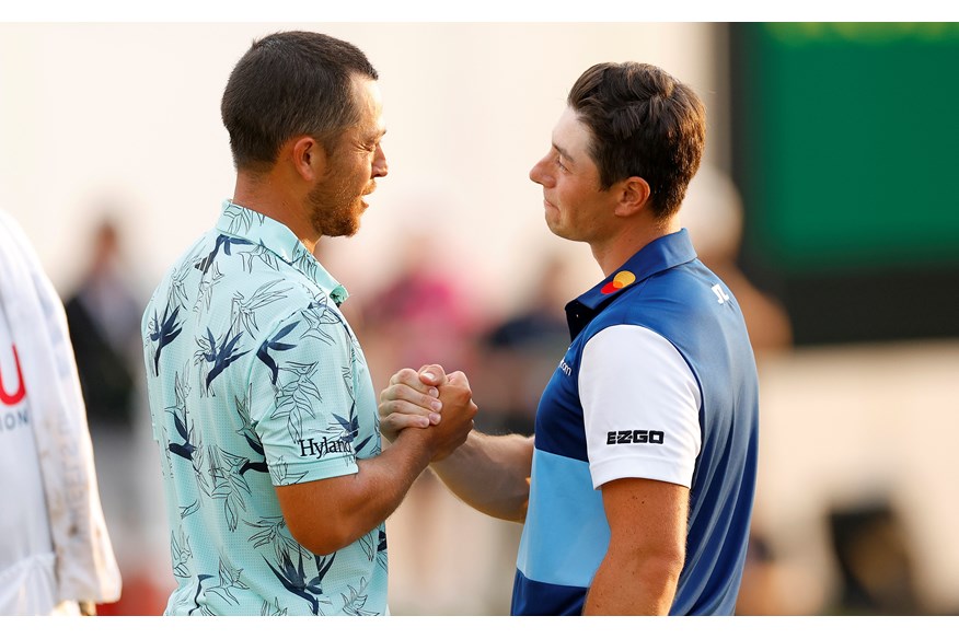 Xander Schauffele just missed out to Viktor Hovland at the Tour Championship.