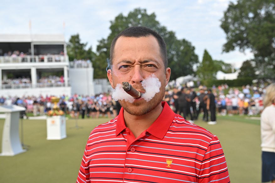 There is a different side to Xander Schauffele the public doesn't see.