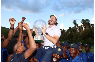 Tommy Fleetwood wins the 2022 Nedbank Golf Challenge.