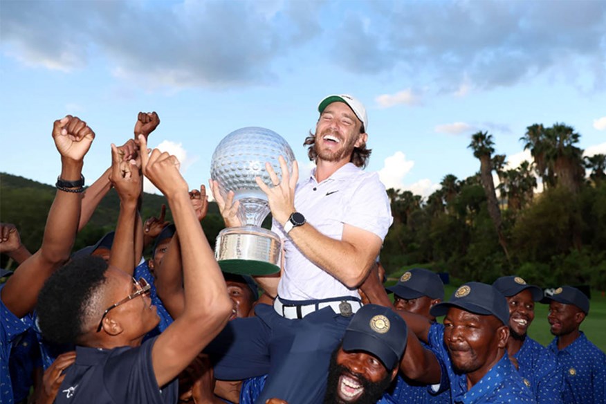 Tommy Fleetwood wins the 2022 Nedbank Golf Challenge.