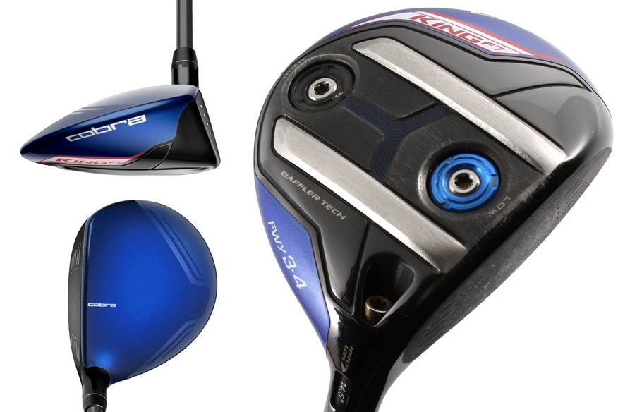 Rick Shiels uses the Cobra King F7 fairway wood, which he calls 'Old Bluey'.