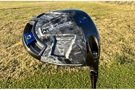 The Callaway Paradym AI-Smoke Max driver sole