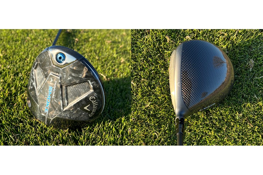 The Callaway Paradym AI-Smoke driver in the play position