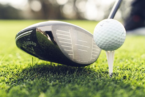 Callaway Paradym Ai One Smoke Max D driver face