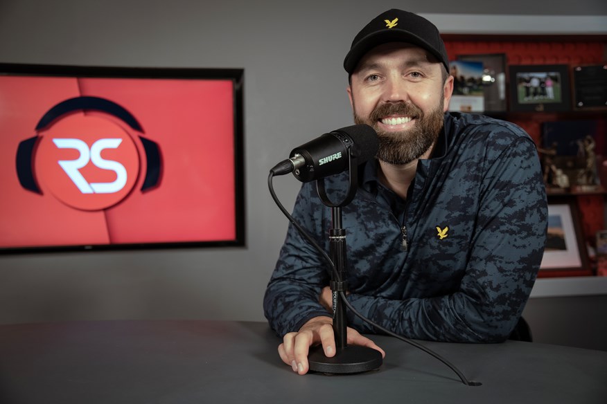 Rick Shiels in his podcast studio.