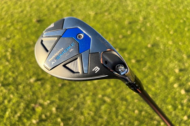 The sole detail of the Callaway Paradym AI-Smoke HL hybrid