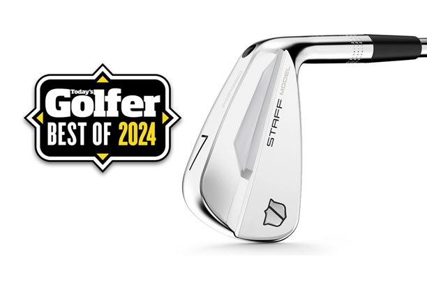 The Wilson Staff Model 2024 Blade with a Best of 2024 Today's Golfer badge