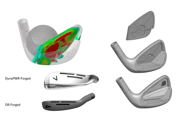 CAD drawings to show the construction of the Wilson Dynapower Forged Iron