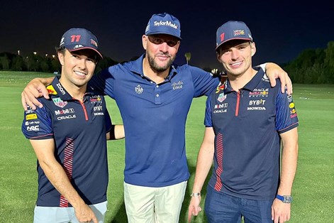 Michael Block hung out with the Red Bull F1 team in Qatar.
