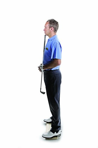 Shoulders drill - stand upright