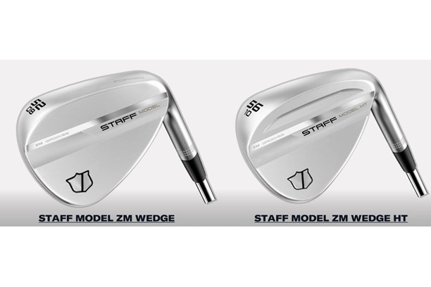 The detail on the back of the Wilson Staff Model ZM and ZM HT wedges