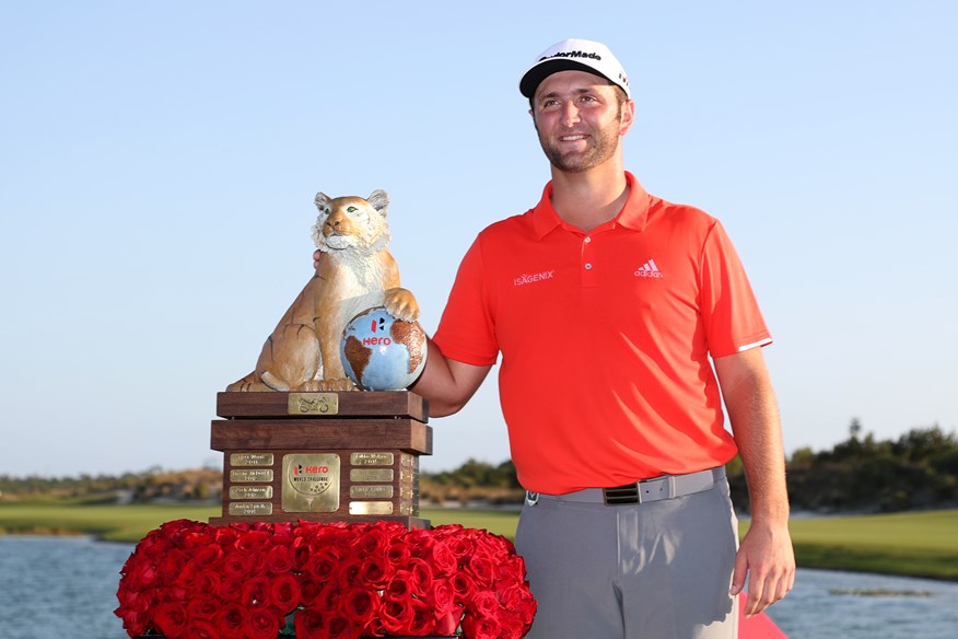 Jon Rahm won the 2018 Hero World Challenge.