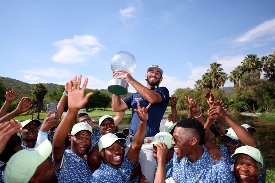 Max Homa wins the 2023 Nedbank Golf Challenge.