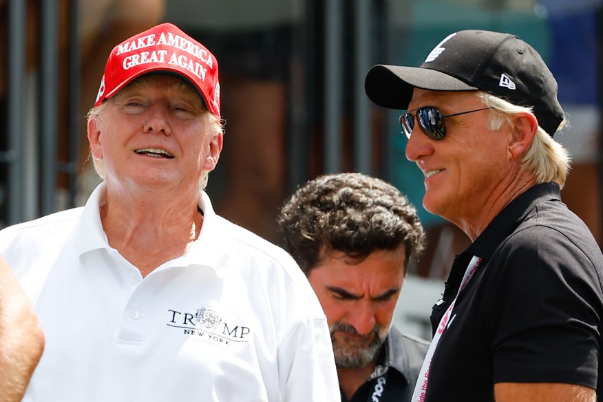 Is LIV Golf trying to cut ties with polarizing figure Donald Trump?